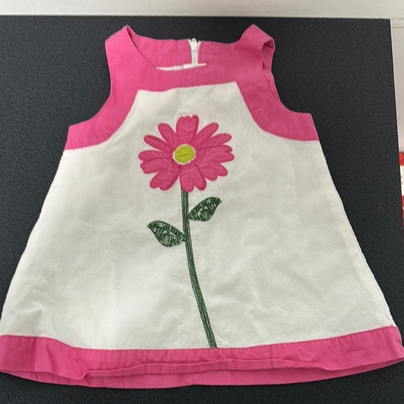 Gymboree Pink and White Casual Dress - Picture 1 of 2